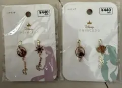 Disney プリンセス ゴールドピアス ラプンツェル アリエル