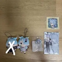 暗殺教室 セガラッキーくじ C賞 ぬいぐるみマスコット 潮田渚＋F賞4点