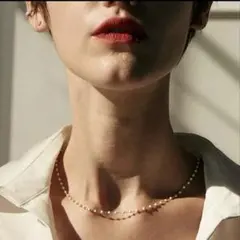 【未使用】パールネックレス レディース アクセサリー 首飾り