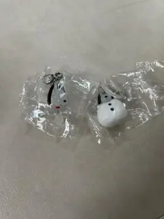 PEANUTS めじるしアクセサリー　2個セット　スヌーピー　ガチャガチャ