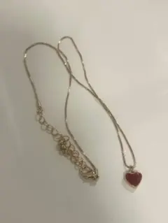 H&M ゴールド ハート型ペンダント ネックレス