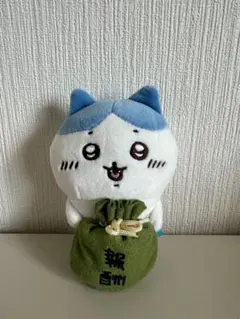 『ハチワレ』デスクトップから見守るひっかけぬいぐるみ 報酬袋のサムネイル