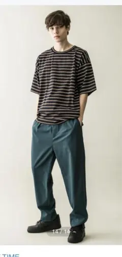 Monkey time ボーダー　tシャツ