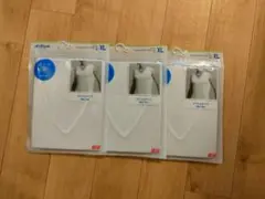 エアリズム メッシュVネックノースリーブ白XL3枚セット新品未使用