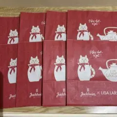 ユーハイム×リサラーソン 紙袋8枚セット