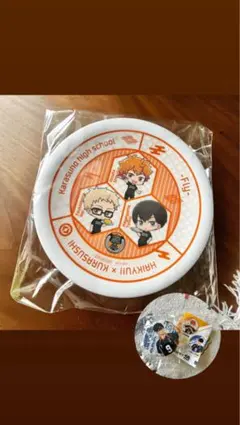 ハイキュー‼︎⚫︎くら寿司⚫︎オリジナルお皿⚫︎缶バッジ⚫︎影山飛雄⚫︎新品