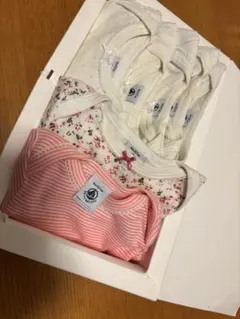 Petit Bateauプチバトー 長袖肌着 7枚セット 6m