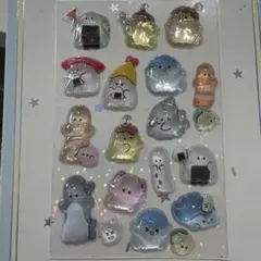 オバケーヌ オバケーヌシール 食べ物シー海の生き物シール