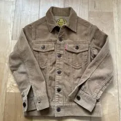 ※値下げ　BREEZE コーデュロイジャケット ベージュ　130cm