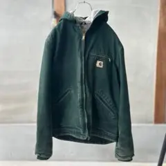 2025年最新】carhartt デトロイトジャケットグリーンmサイズの