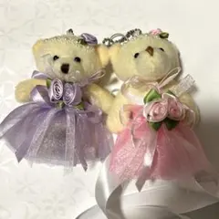 バッグチャーム♡ドールキーホルダー♡天使のベアーちゃん
