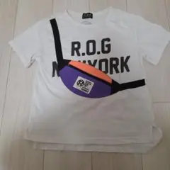R.O.G Tシャツ ボディバッグ風デザイン Reboot Of Graffti