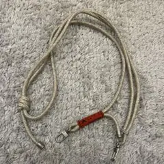 topologie スマホショルダーストラップ ベージュ