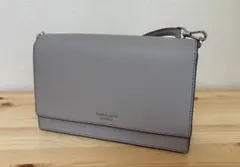 kate spade グレー ショルダーバッグ