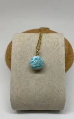 『ネックレス』高品質ラリマー　11㎜　※送料無料