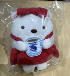 【限定品】てのりぬいぐるみ　コメダ珈琲店×すみっコぐらし　しろくま