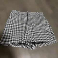 ZARA 千鳥柄スコート　Sサイズのサムネイル