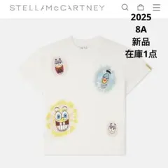 【新品】Stella Mccartney 2025スポンジボブ Tシャツ　8A