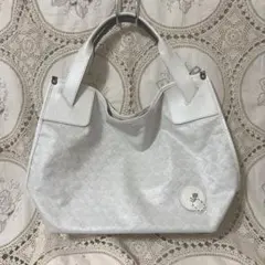 PELLE BORSA アライブシリーズ　トートバッグ ホワイト　グレー　日本製