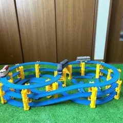 プラレール線路 高架レイアウト タワー 制作例 参考出品 - メルカリ
