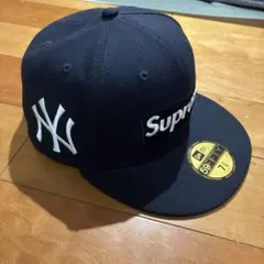 Supreme New Era NY Yankees キャップ　58.7