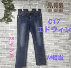 C17 シーセブンティーン　レディース デニムパンツ ジーンズ 28 エドウィンのサムネイル