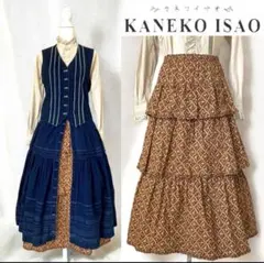 月*様 【新品未使用】ピンクハウス 薄荷 豪華タブリエスカート 月*様 【新品未使用】ピンクハウス 薄荷 豪華タブリエスカート