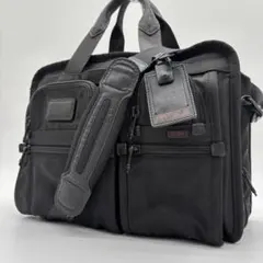 一点限り TUMI トゥミ アルファ 2way ブリーフケース 黒 拡張 A4可のサムネイル
