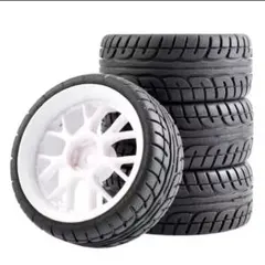 ⑤　グリップタイヤ　ホイール　TT02 TT01 TB03 ラジコン BT01のサムネイル