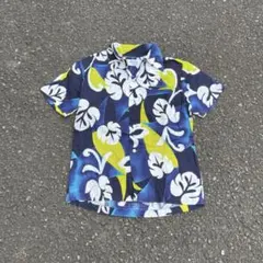 80〜90s unknown オープンカラーシャツ 解禁 総柄 メンズ 半袖
