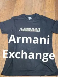 美品　Armani Exchange ブラック Tシャツのサムネイル