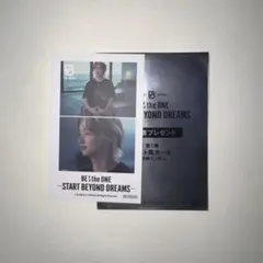 BE:FIRST ビーファースト 映画 入場者特典 JUNON ジュノン