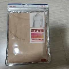 UNIQLO ヒートテックUネックT 半袖 ベージュ L