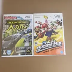 Wiiソフト/ニード・フォー・スピード　ナイトロ/マリオスポーツミックス