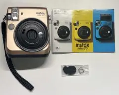 Fujifilm instax mini 70 ゴールド 本体