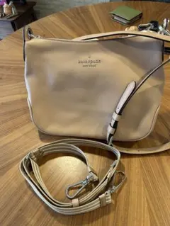 超美品！！kate spade NEW YORK ショルダーバッグ ベージュ