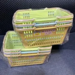 リラックマ キイロイトリ スーパー カゴ ノベルティー 2点セット　（カゴ6個）