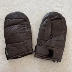 割引POW GLOVE スノーレザーグローブ メンズM 中古 スノーボード