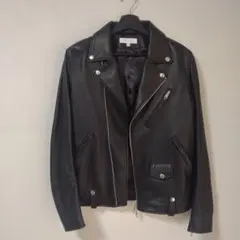 ユナイテッドアローズ 羊革 レザージャケット L シングルライダース 革ジャン by ∴ UKレザー シングルライダースジャケット （レザーブルゾン