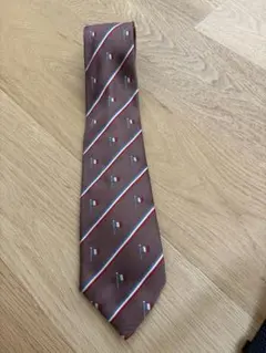 エルメス シルク ネクタイ フラッグ柄