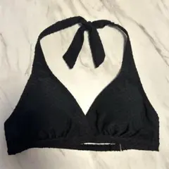 ブラック トライアングルビキニトップ