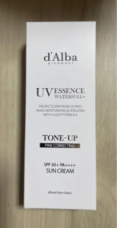 d'Alba トーンアップサンクリーム 50ml ピンク