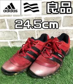 【24時間以内/匿名配送】良品 アディダスゴルフ ゴルフシューズ 24.5cm