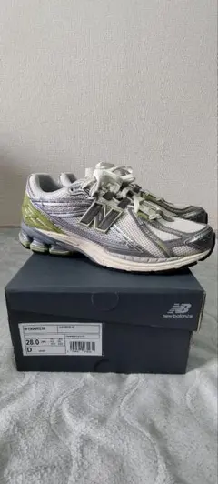 New Balancem1906 28.0cm シルバー/グリーン