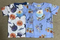 新品未使用　アンパンマン　吸水速乾 Tシャツ 100cm 2枚セット