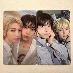 ATEEZポップアップ BLUE DRIFTユニットトレカ ヨサン　ユノ　ユンホ