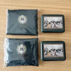 ミラコスタ 未開封エコバッグ アメニティ缶2個セット