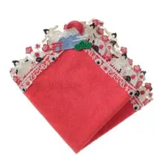 「新品未開封品」近沢レース タオルハンカチ どすこい日本 レッド 完売商品