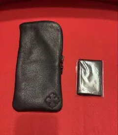 クロムハーツ メガネケース 本革 美品 CHROMEHEARTS ソフト - メルカリ