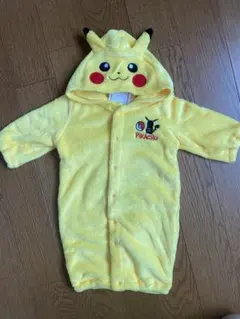 ポケットモンスター ピカチュウ 着ぐるみ 長袖コンビドレス 50-70 新生児